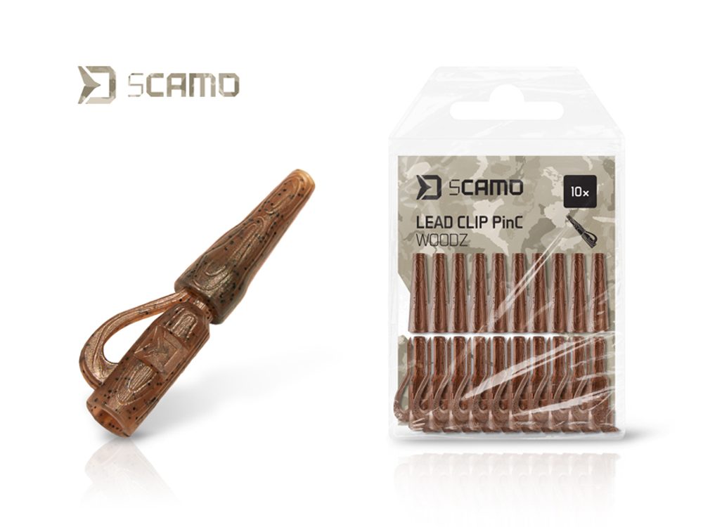 E-shop Delphin Klip na olovo sCAMO PinC Woodz 10ks,Delphin Klip na olovo sCAMO PinC Woodz 10ks