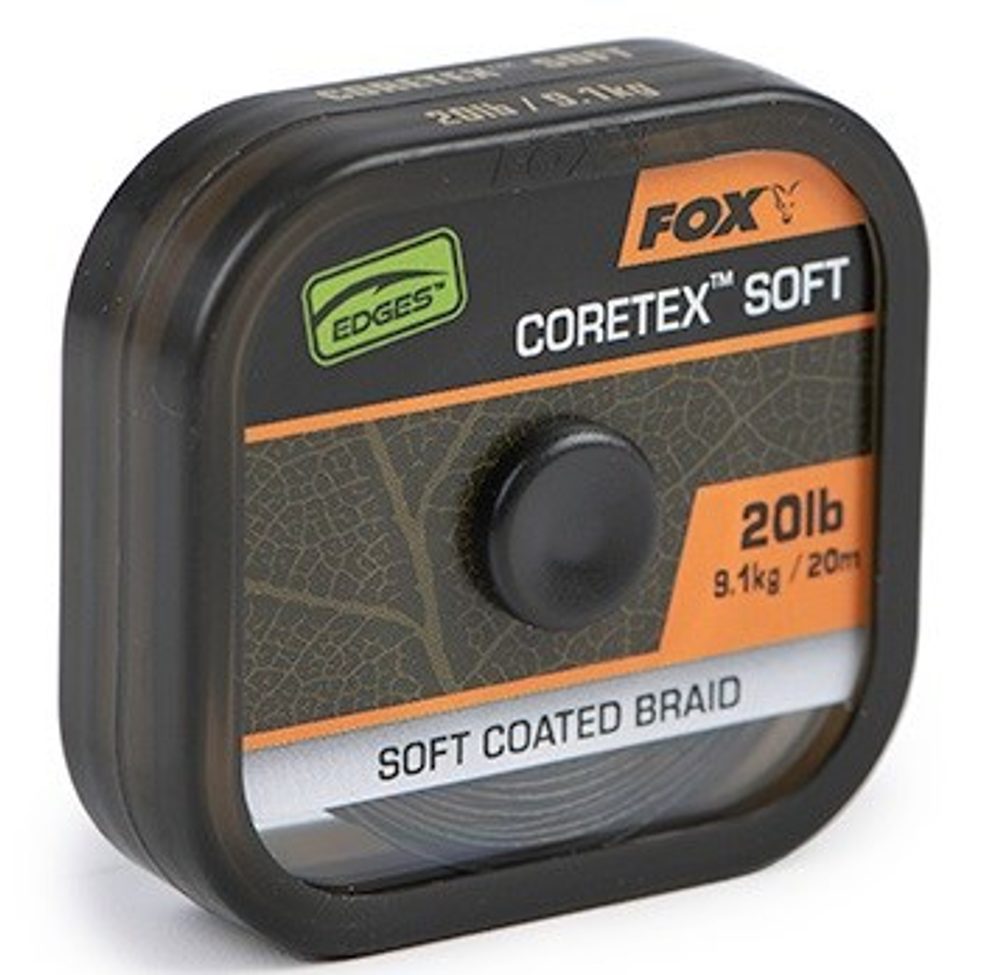 E-shop Fox Návazcová Šňůrka Naturals Coretex Soft 20 m - 20lb,Fox Návazcová Šňůrka Naturals Coretex Soft 20 m - 20lb