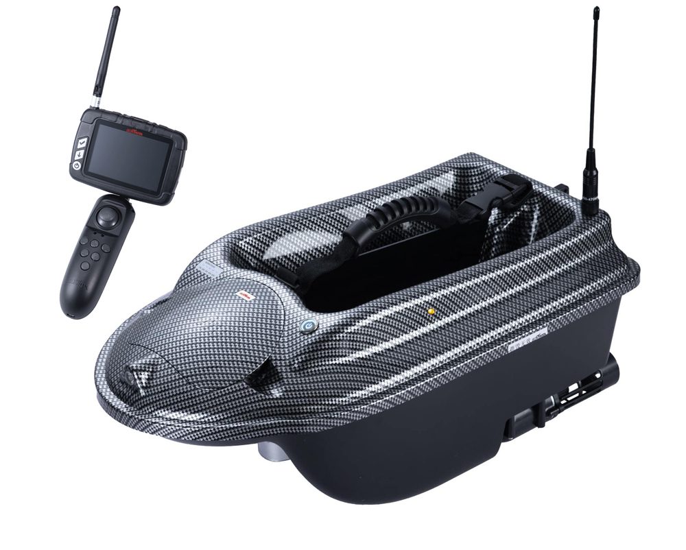 E-shop Boatman Zavážecí lodička Actor Plus s Echolotem Carbon,Boatman Zavážecí lodička Actor Plus s Echolotem Carbon