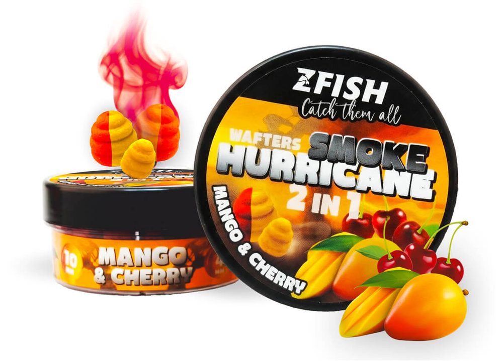E-shop Zfish Nástraha Smoke Hurricane Wafters 2in1 - Mango-Cherry,Zfish Nástraha Smoke Hurricane Wafters 2in1 - Mango-Cherry