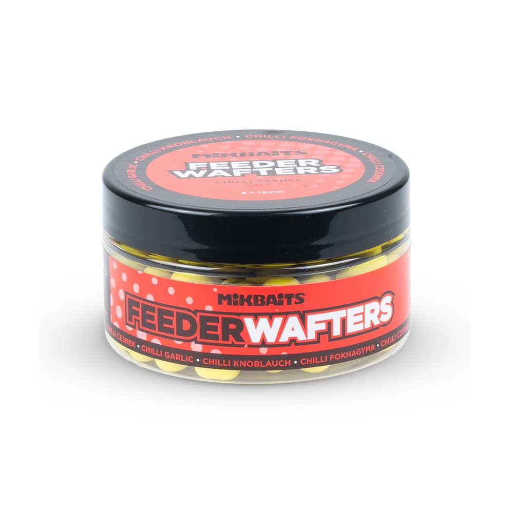E-shop Mikbaits Feeder wafters 8+12mm 100ml - Chilli Česnek,Mikbaits Feeder wafters 8+12mm 100ml - Chilli Česnek