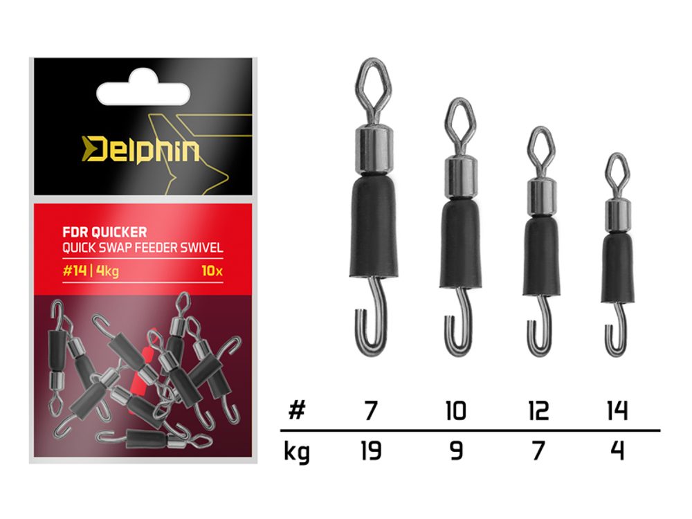 E-shop Delphin Rychloobratlík s gumičkou FDR Quicker 10ks,Delphin Rychloobratlík s gumičkou FDR Quicker 10ks