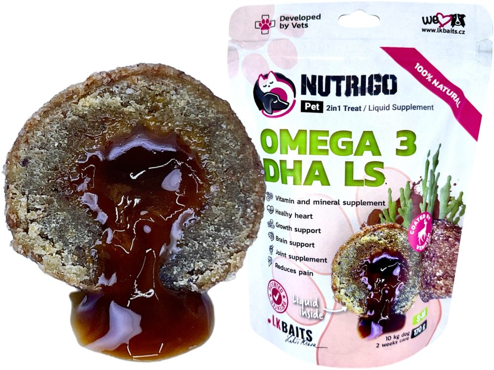 E-shop LK Baits Pet Doplněk stravy Nutrigo Dog Supplement Omega-3 Algae DHA LS - L-XL 200g,LK Baits Pet Doplněk stravy Nutrigo Dog Supplement Omega-3 Algae D
