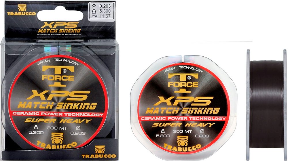 Trabucco Vlasec T-Force XPS Match Sinking 150m - 0,14mm