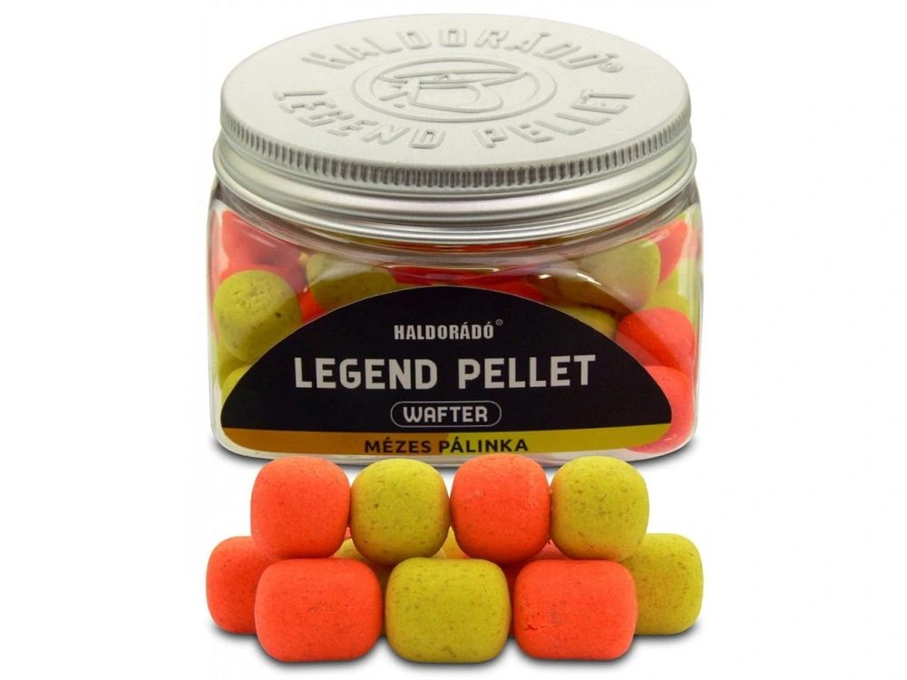 E-shop Haldorádó Pelety Legend Pellet Wafters 12/16mm 50g - Medová pálenka,Haldorádó Pelety Legend Pellet Wafters 12/16mm 50g - Medová pálenka