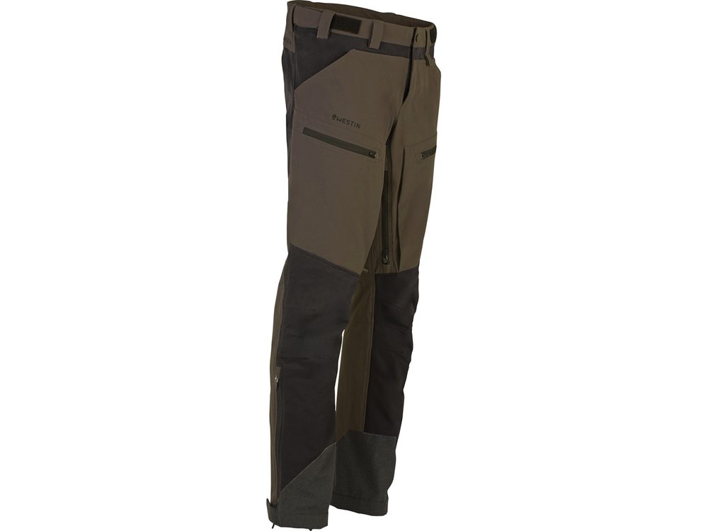 E-shop Westin Kalhoty Reel Flex Trousers Beluga/Lichen Green - L,Westin Kalhoty Reel Flex Trousers Beluga/Lichen Green - L