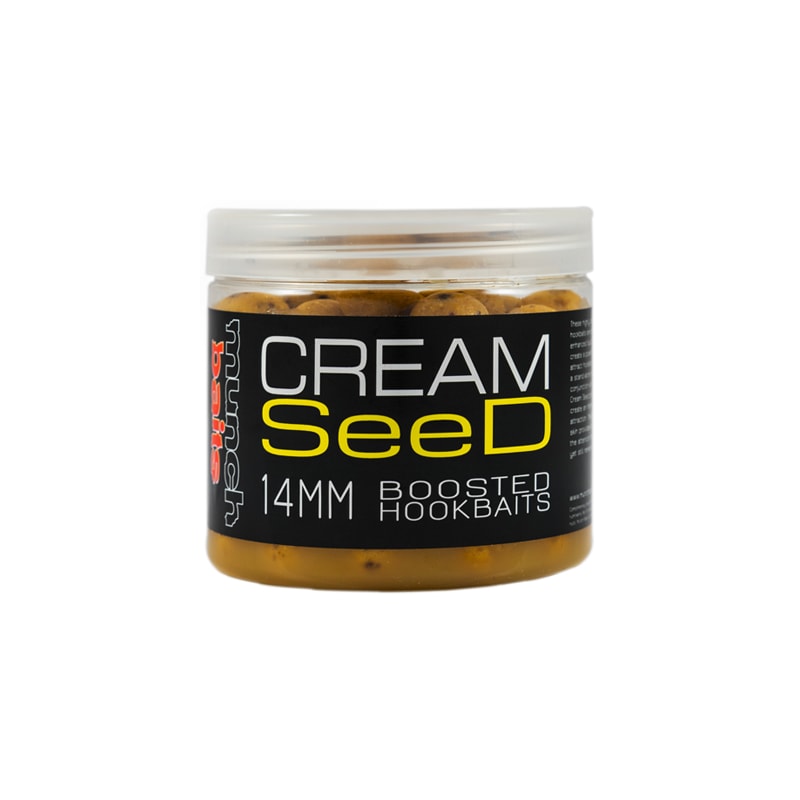 Munch Baits Boilie Boosted Hookbaits Cream Seed 200g