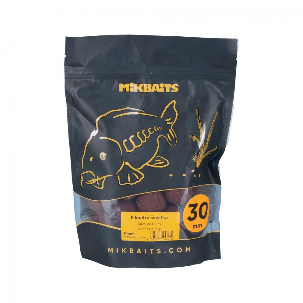 E-shop Mikbaits Boilie Spiceman Pikantní švestka - 30mm 300g,Mikbaits Boilie Spiceman Pikantní švestka - 30mm 300g