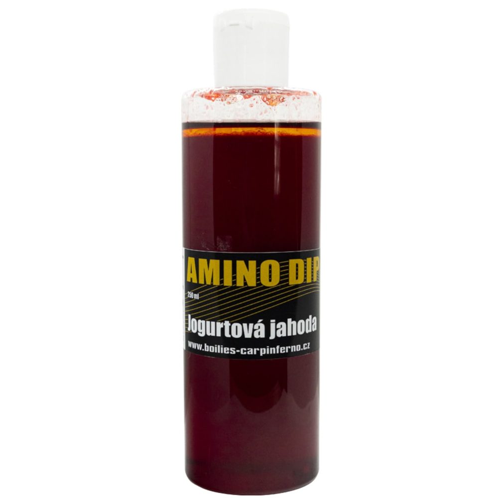 Fotografie Carp Inferno Amino Dip Nutra Line 250ml - Jogurtová Jahoda