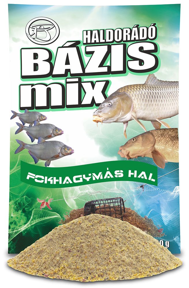 E-shop Haldorádó Vnadící směs Bázis Mix 2,5kg - Česnek/Ryba,Haldorádó Vnadící směs Bázis Mix 2,5kg - Česnek/Ryba