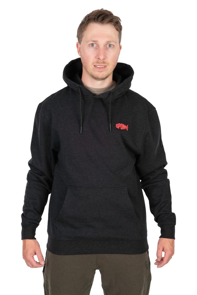 Spomb Mikina Black Marl Hoody