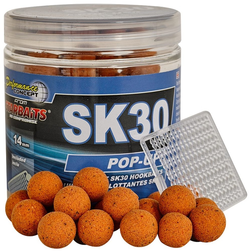 E-shop Starbaits Plovoucí boilies Pop Up SK30 50g,Starbaits Plovoucí boilies Pop Up SK30 50g