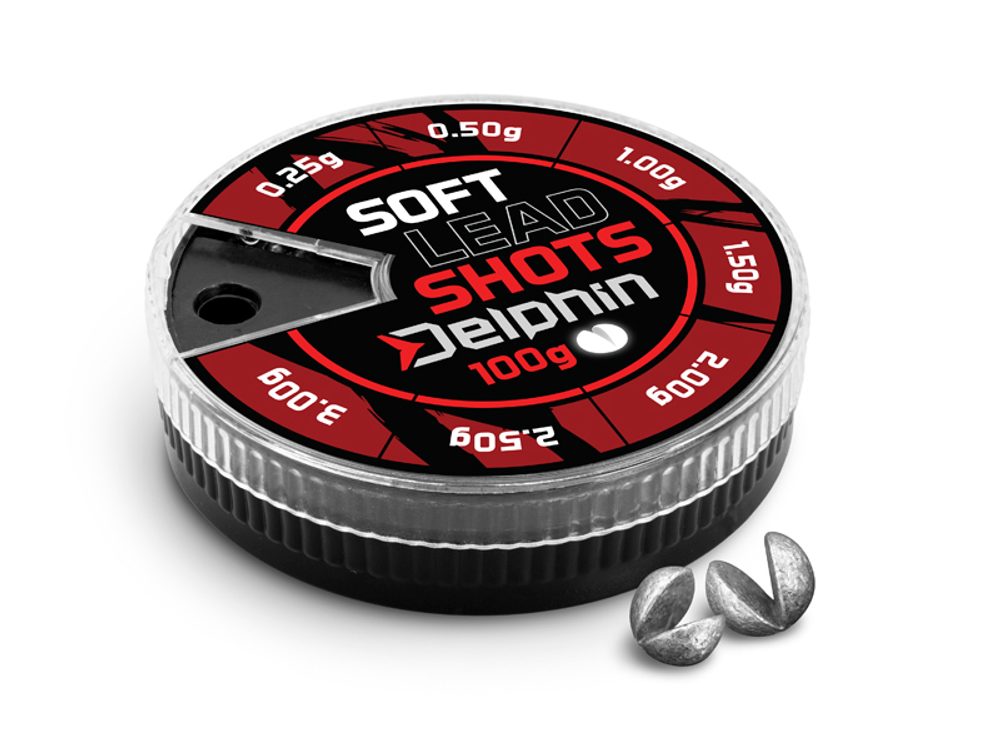 E-shop Delphin Vyvažovací olůvka Soft - 100g / 0,1-2,5g,Delphin Vyvažovací olůvka Soft - 100g / 0,1-2,5g