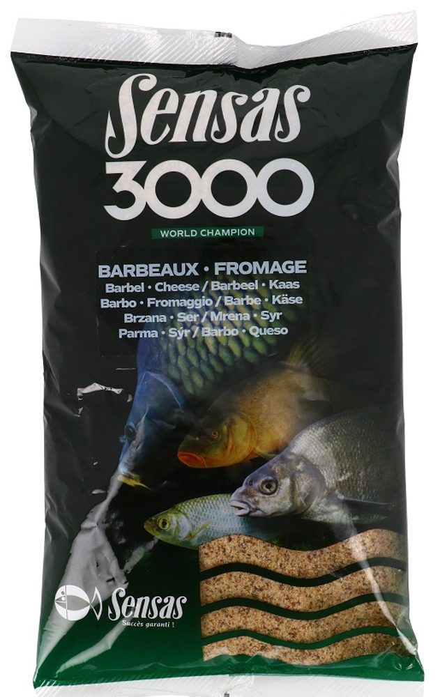E-shop Sensas Krmítková směs 3000 Classic 1kg - Parma sýrová,Sensas Krmítková směs 3000 Classic 1kg - Parma sýrová