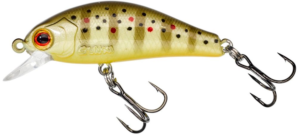 E-shop Gunki Wobler Rodan 4cm SHW - Wild Trout,Gunki Wobler Rodan 4cm SHW - Wild Trout