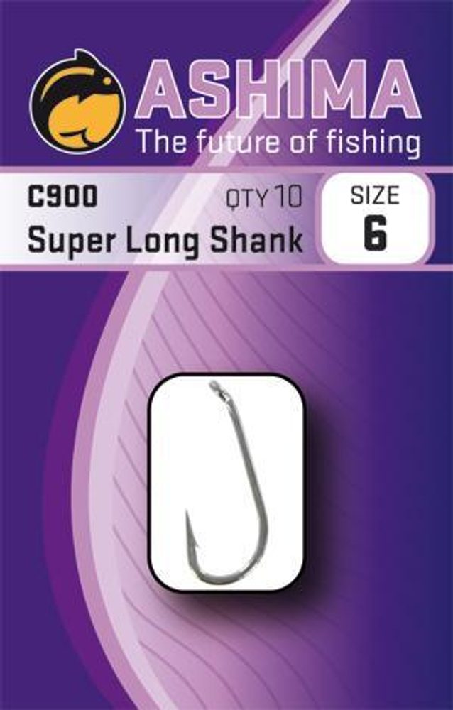 E-shop Ashima Háčky C900 Super Long Shank 10ks,Ashima Háčky C900 Super Long Shank 10ks