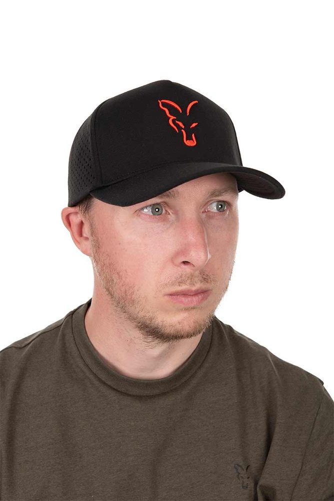 E-shop Fox Kšiltovka Collection Baseball Cap Black/Orange,Fox Kšiltovka Collection Baseball Cap Black/Orange