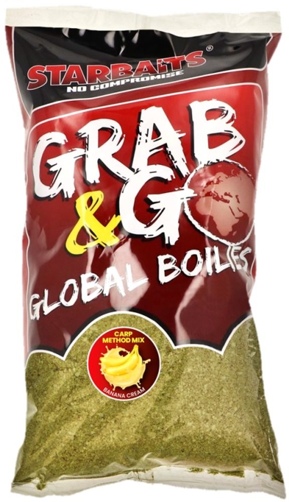 E-shop Starbaits Method Mix Global 1,8kg - Banana Cream,Starbaits Method Mix Global 1,8kg - Banana Cream