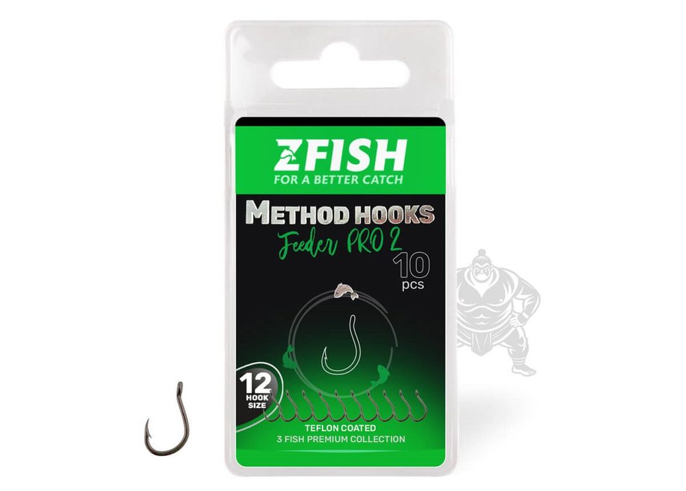 E-shop Zfish Háčky Method Feeder Pro 2 - 10,Zfish Háčky Method Feeder Pro 2 - 10