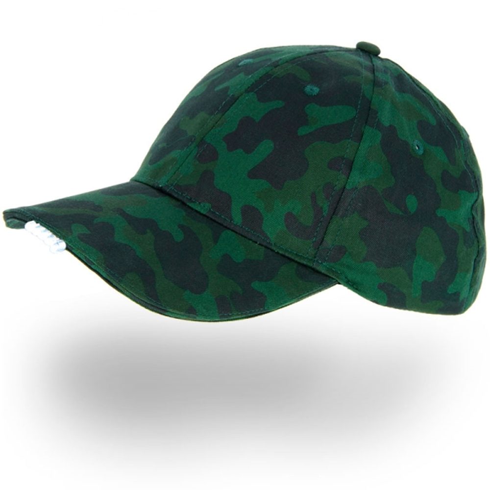 Fotografie NGT Kšiltovka Camo Cap Led Lights