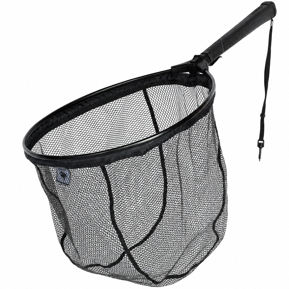 Giants fishing Plovoucí podběrák s pogumovanou síťkou Deluxe Rubber Float L 50x40cm