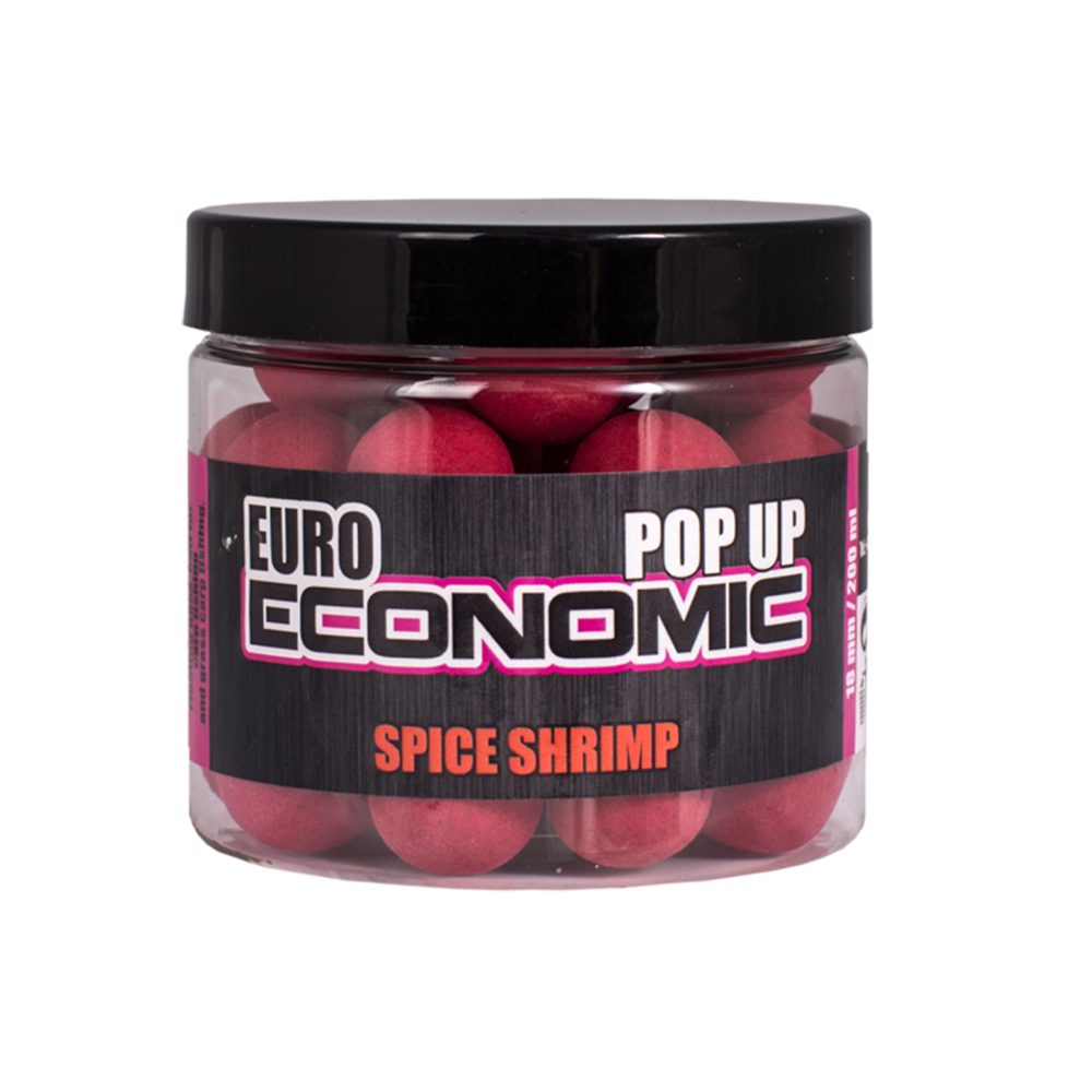 LK Baits Pop-up Boilie Euro Economic 18mm 200ml - Spice Shrimp,LK Baits Pop-up Boilie Euro Economic 18mm 200ml - Spice Shrimp
