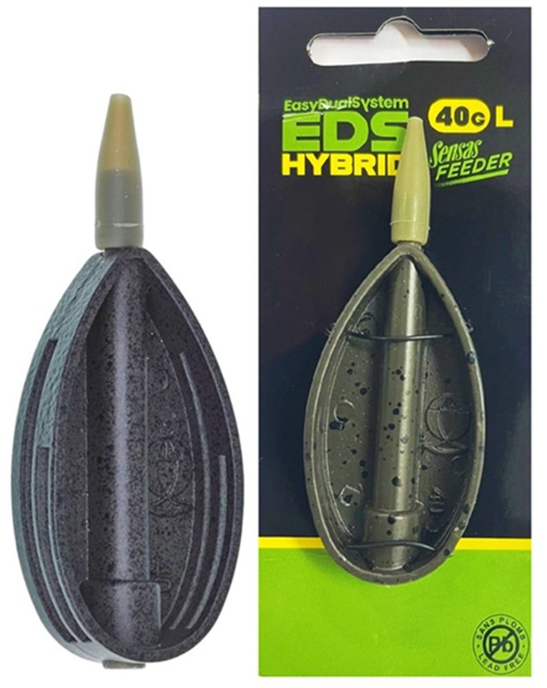 Sensas Krmítko Eds Hybrid Feeder - L 50g,Sensas Krmítko Eds Hybrid Feeder - L 50g