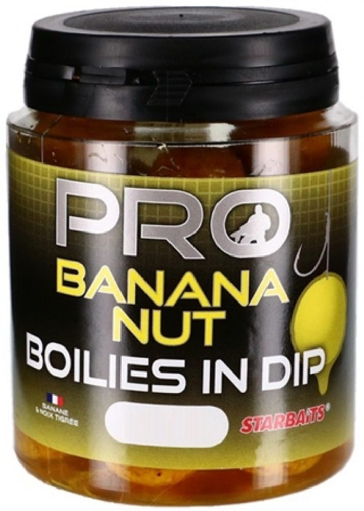 Starbaits Boilies v dipu Pro Banana Nut 150g