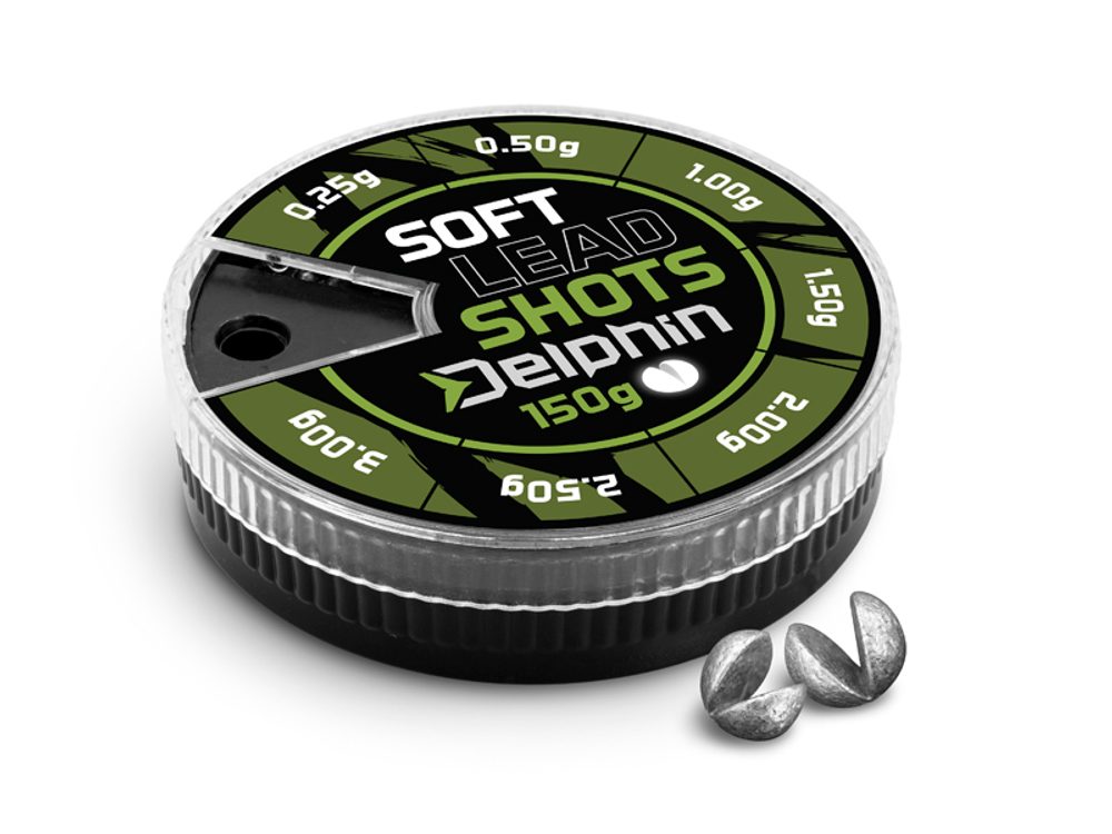 Fotografie Delphin Vyvažovací olůvka Soft - 150g / 0,1-2,5g