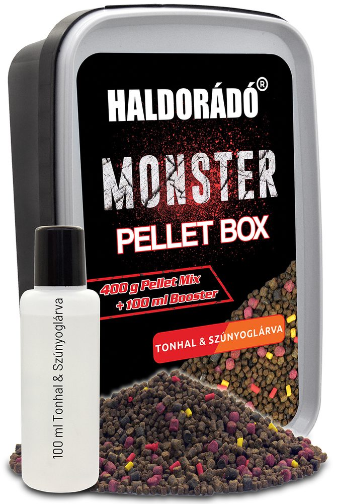 Haldorádó Pelety Monster Pellet Box 2mm 400g - Haldorádó Pelety Monster Pellet Box 400g 2mm Tuňák/Patentka