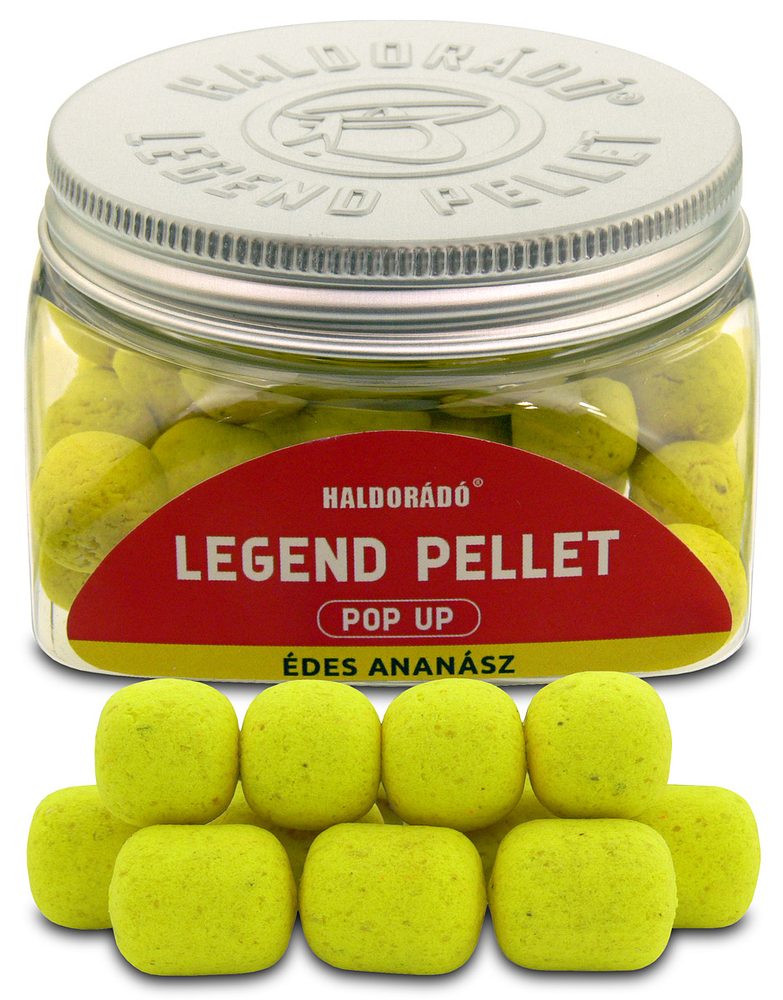 E-shop Haldorádó Pelety Legend Pellet Pop-Up 12+16mm 50g - Sladký ananas,Haldorádó Pelety Legend Pellet Pop-Up 12+16mm 50g - Sladký ananas