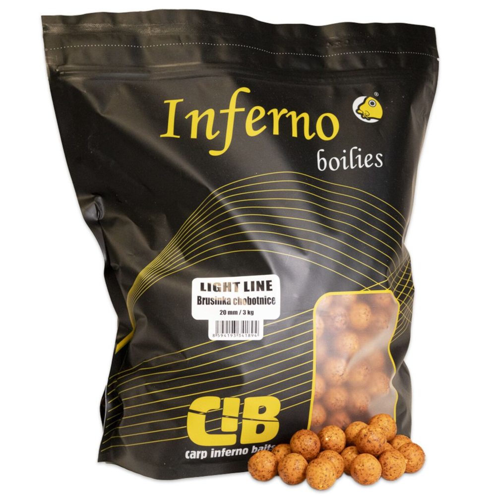 Carp Inferno Boilies Light Line 20mm 3kg - Brusinka/Chobotnice,Carp Inferno Boilies Light Line 20mm 3kg - Brusinka/Chobotnice