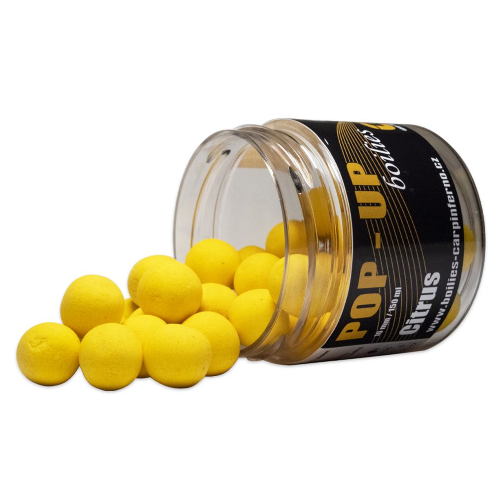 E-shop Carp Inferno Pop-up Boilies 16mm 150ml - Citrus,Carp Inferno Pop-up Boilies 16mm 150ml - Citrus