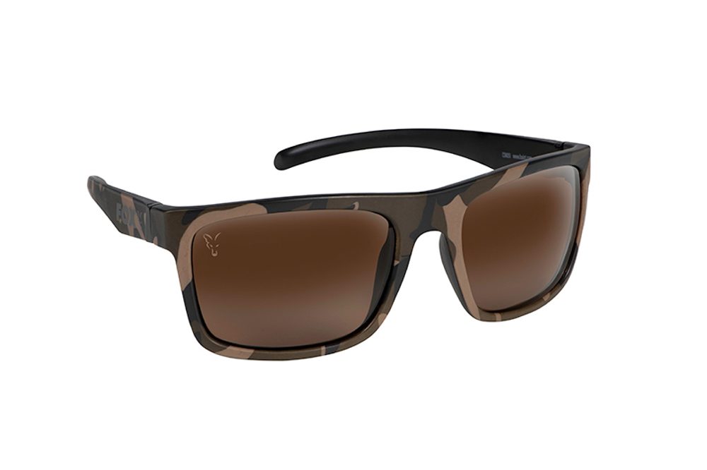 E-shop Fox Polarizační Brýle Avius Camo & Black hnědé čočky,Fox Polarizační Brýle Avius Camo & Black hnědé čočky