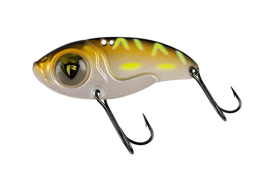 E-shop Fox Rage Nástraha Big Eye Blade UV Black & Gold - 17g,Fox Rage Nástraha Big Eye Blade UV Black & Gold - 17g