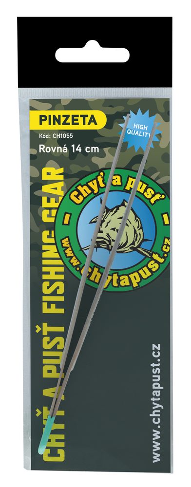 E-shop Chyť a pusť Pinzeta rovná 14 cm,Chyť a pusť Pinzeta rovná 14 cm