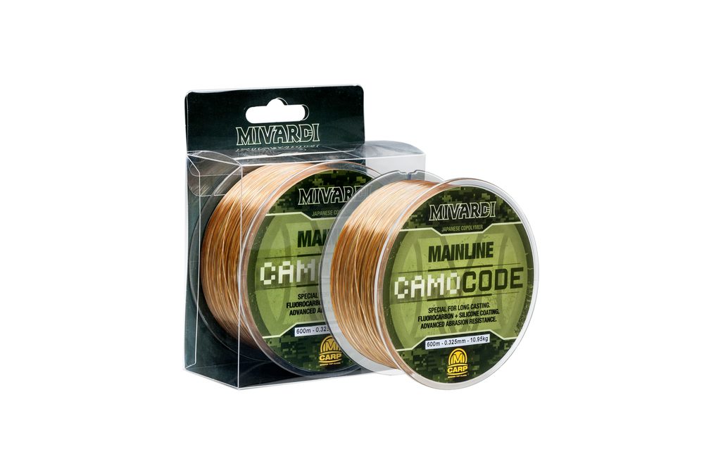 E-shop Mivardi Vlasec CamoCODE Mainline 600m - 0,305mm,Mivardi Vlasec CamoCODE Mainline 600m - 0,305mm