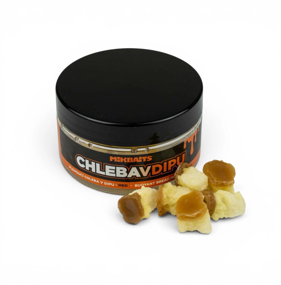 Mikbaits Chleba plovoucí v dipu 6ks - Med