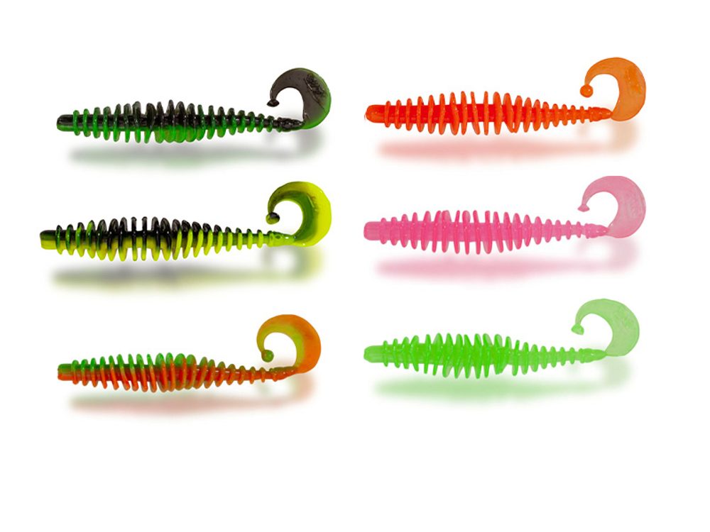 E-shop Magic Trout Gumová nástraha T-Worm Twister 1,5g 5,5cm Sýr 6ks