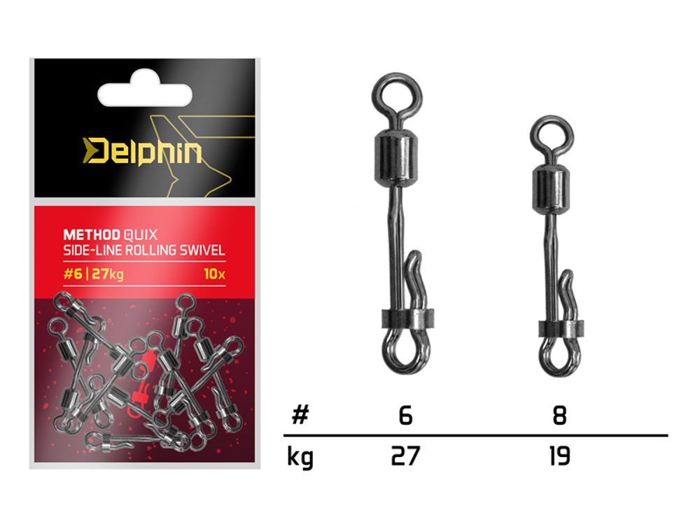 E-shop Delphin Rychloobratlík s pojistkou Method QuiX 10ks,Delphin Rychloobratlík s pojistkou Method QuiX 10ks