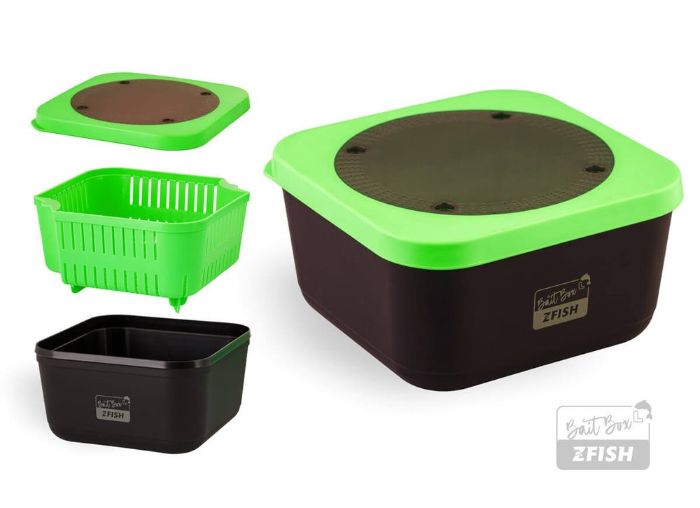 E-shop Zfish Miska na nástrahy Bait Box L 1,87l,Zfish Miska na nástrahy Bait Box L 1,87l