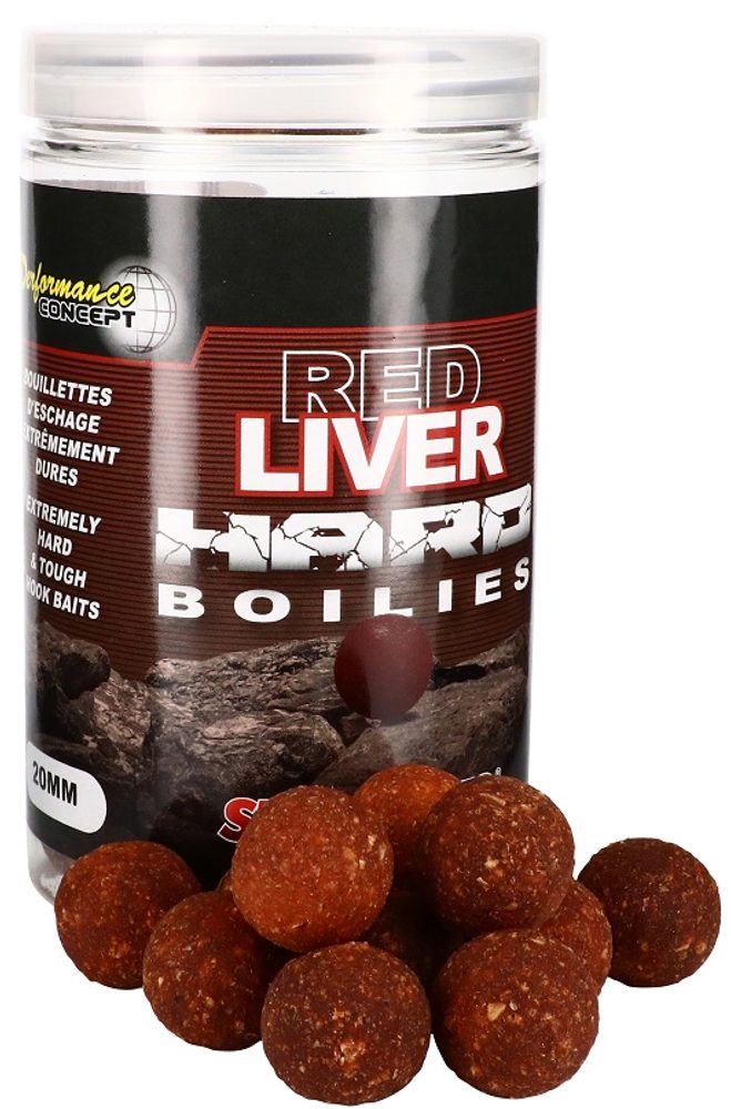 E-shop Starbaits Boilie Hard Red Liver 200g,Starbaits Boilie Hard Red Liver 200g