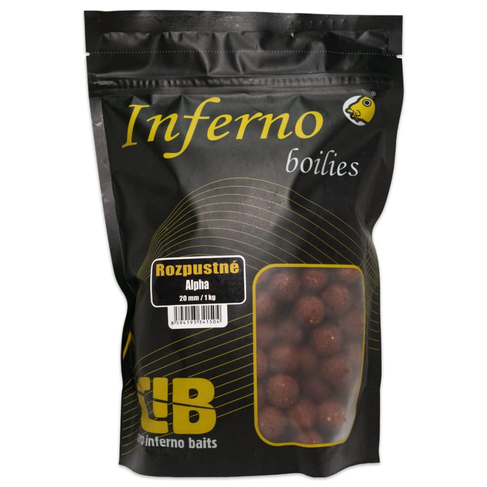 Fotografie Carp Inferno Rozpustné Boilies Hot Line Alpha - 20mm 1kg