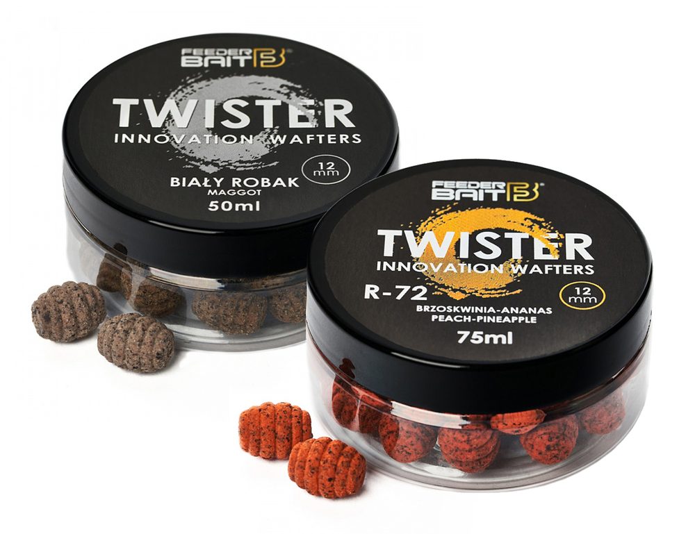 Fotografie FeederBait Twister Wafters 12mm 75ml - Tygří ořech