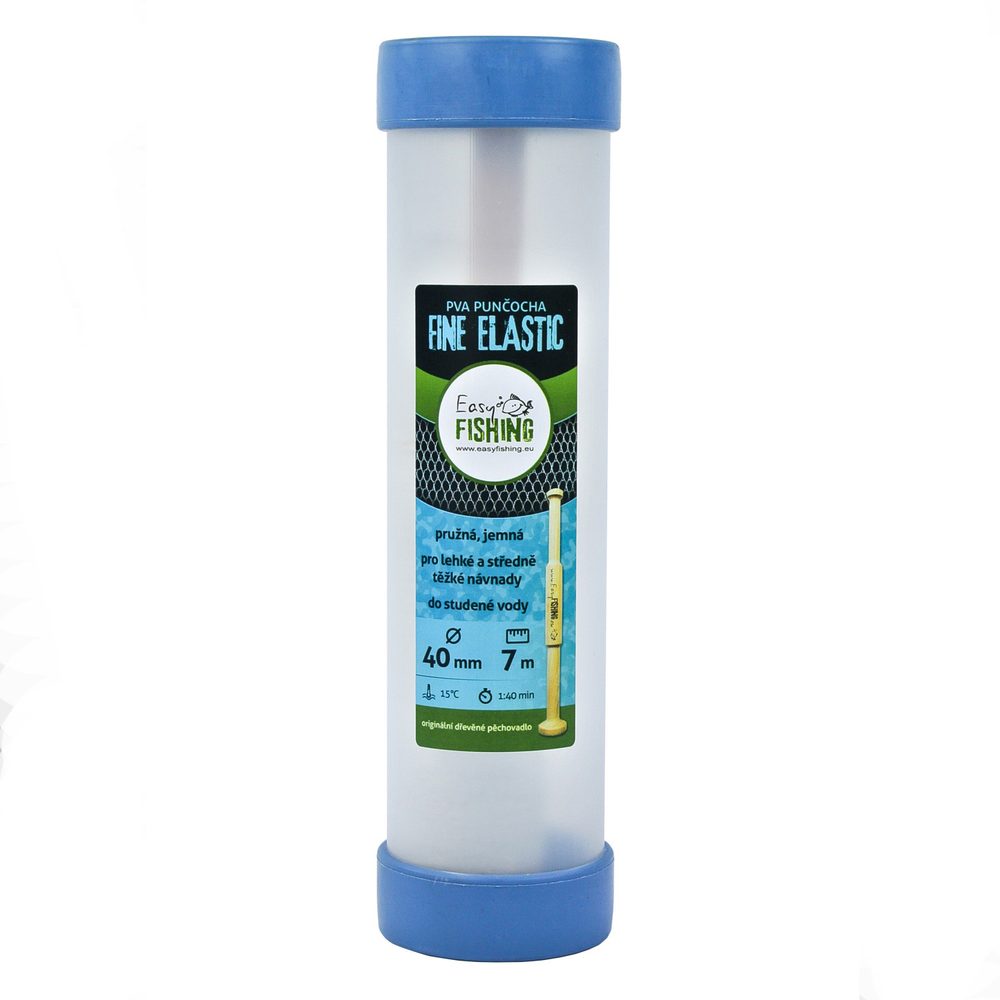 E-shop EasyFISHING PVA punčocha komplet Elastic Fine 7m - 40mm,EasyFISHING PVA punčocha komplet Elastic Fine 7m - 40mm