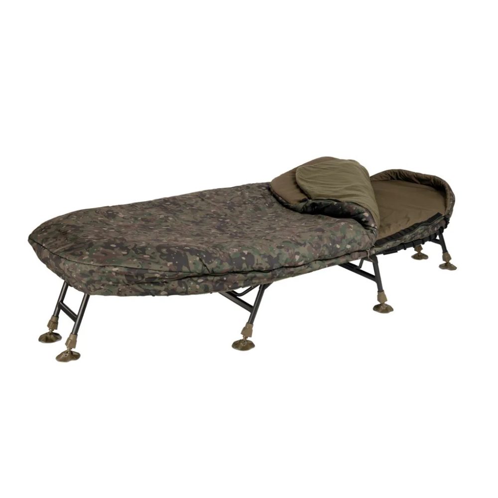 Trakker Rybářské lehátko Levelite Oval MF-HDR Wide Sleep System