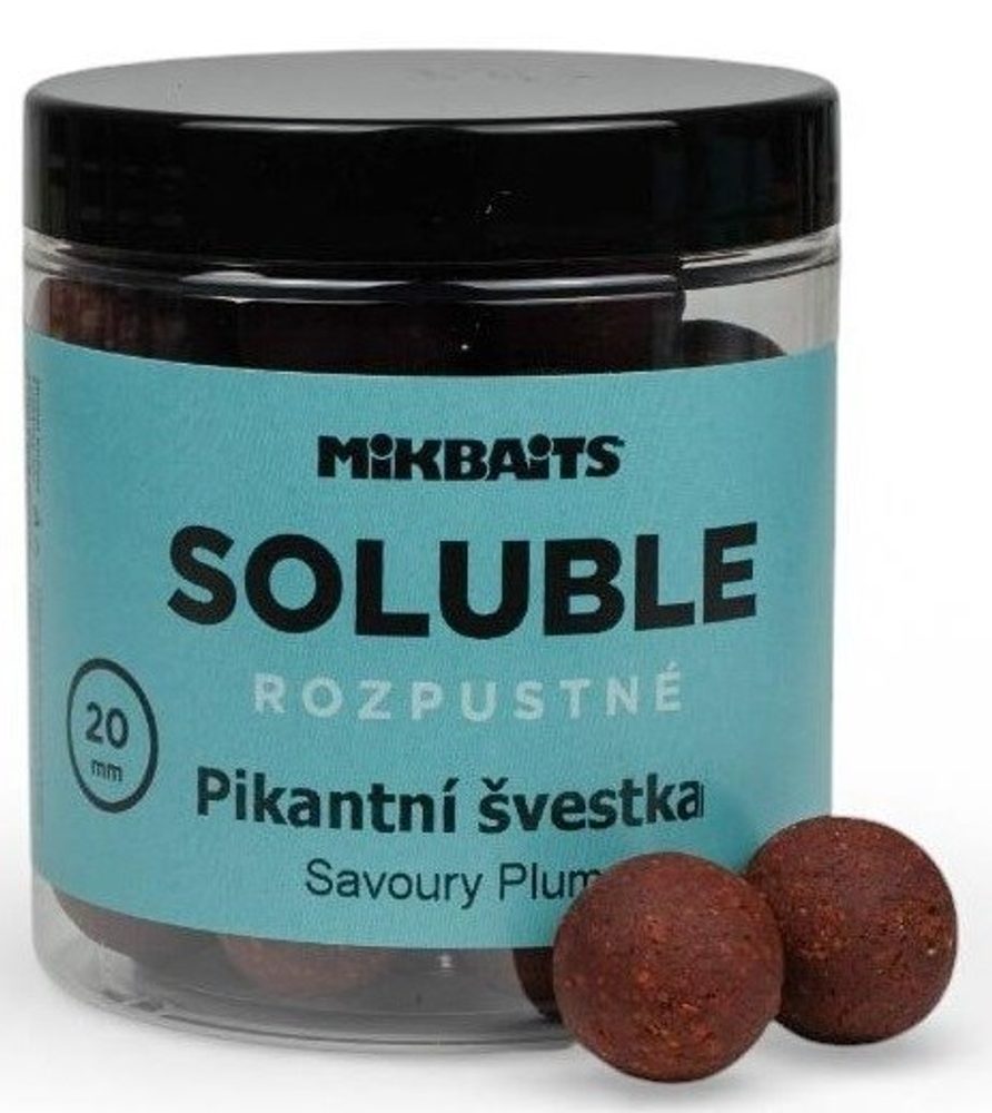 E-shop Mikbaits Rozpustné boilies Soluble Pikantní švestka 250ml,Mikbaits Rozpustné boilies Soluble Pikantní švestka 250ml