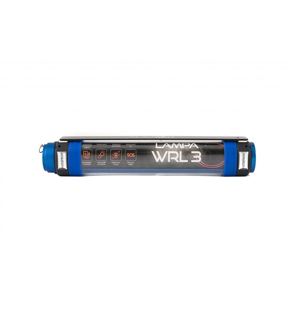 E-shop Flajzar Fishtron Lampa RGB LED s přijímačem a powerbankou WRL3,Flajzar Fishtron Lampa RGB LED s přijímačem a powerbankou WRL3