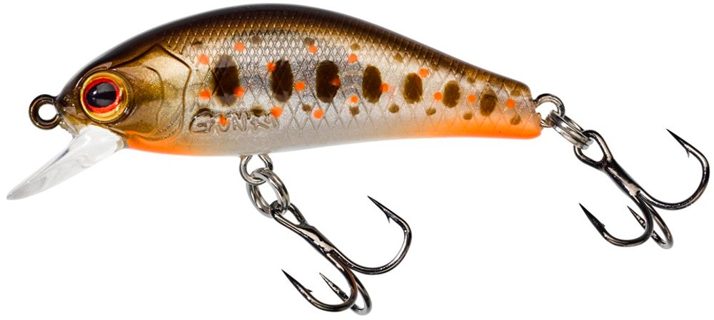 E-shop Gunki Wobler Rodan 4cm SHW - Orange Tag Trout,Gunki Wobler Rodan 4cm SHW - Orange Tag Trout