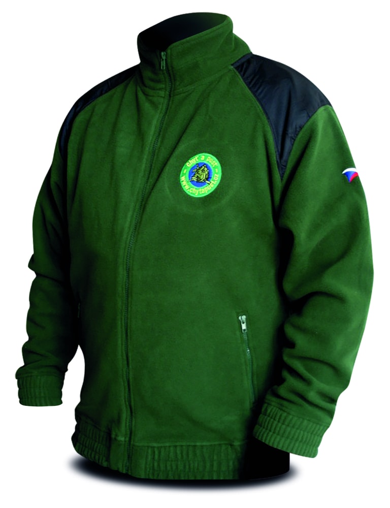 Chyť a pusť Bunda Fleece zelená Hi-Q - vel. M